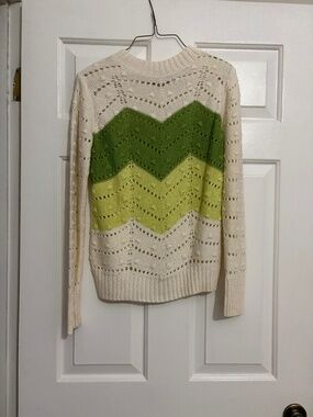 Greylin crochet sweater